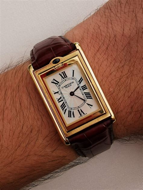 cartier tank basculante reviews.